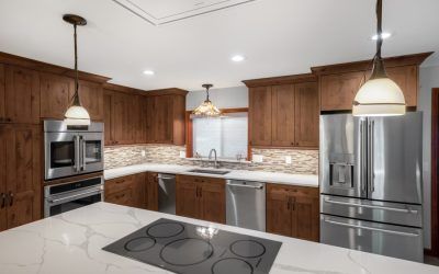 Knotty Alder Kitchen