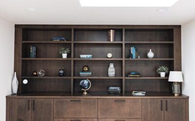 Custom Built-In Bookcase