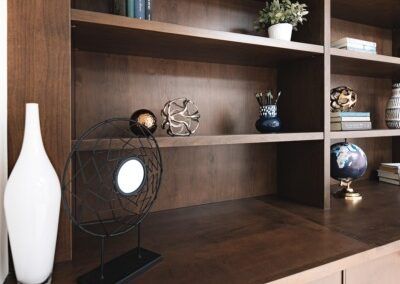 Custom built-in bookcase