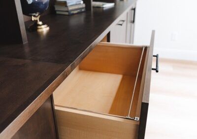 Custom built-in bookcase