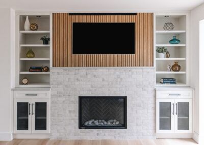 Custom entertainment built-ins
