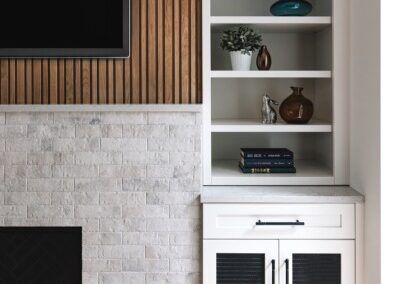 Custom entertainment built-ins