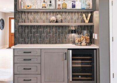 modern home wetbar