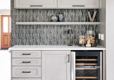 modern home wetbar