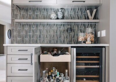 modern home wetbar