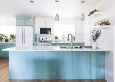 Fresh colors in this Bonney Lake kitchen